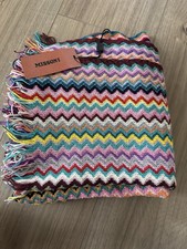 Missoni Schal Mehrfarbig / Bunt Unisex Original ca. 200 x 45 cm | 1. Hand | Neu