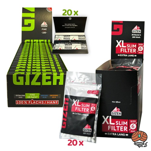 Gizeh slim filter extra - slim,