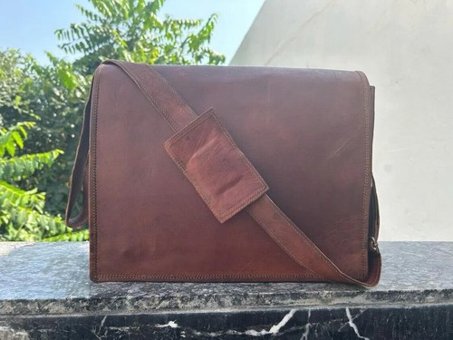 Tasche leder vintage messenger - tasche,