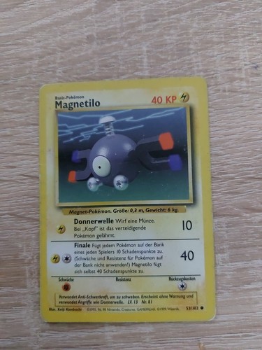 Pokemon karte magnetilo 1995 - pokemon,