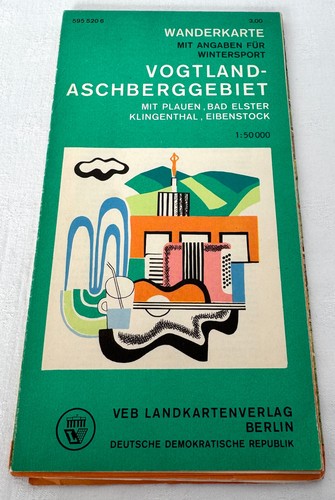 Ddr wanderkarte voigtland - wanderkarte,