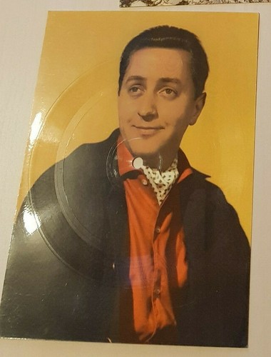 Postkartenschallplatte von