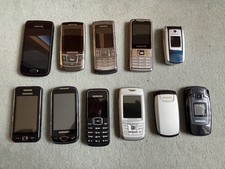 SAMSUNG handy Sammlung VINTAGE  11 Stück mit Ladekabel, Akku, Anleitungen