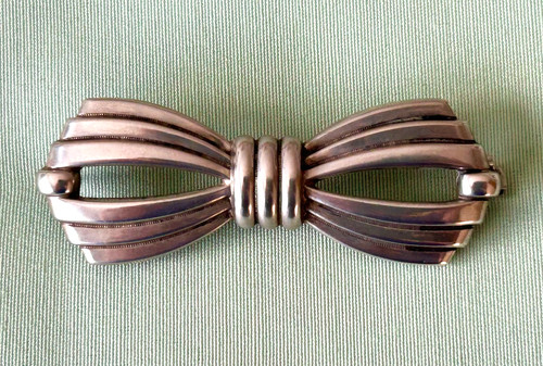 Art deco schleifenbrosche - …,