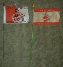 1. FC Köln  2 x kleine Fahne