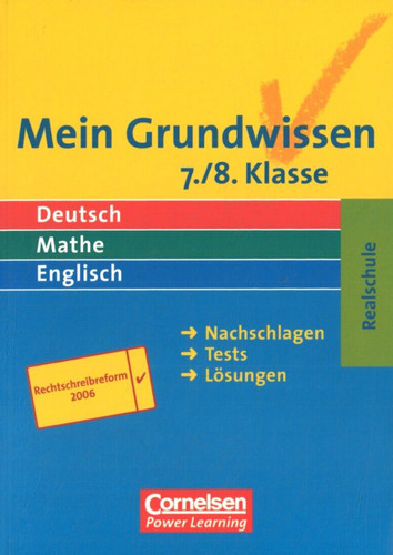 Mein grundwissen realschule - grundwissen,