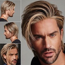 Herren Natürliche Perücke