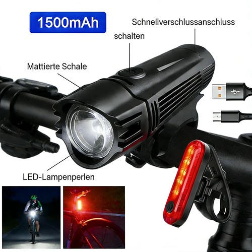 Fahrrad licht beleuchtung set - fahrrad,