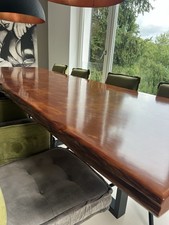 Kauri Konferenztisch, Esstisch, Baumstamm Tisch