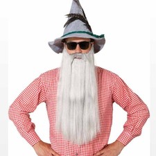 ZZ Top Bart Langer Vollbart