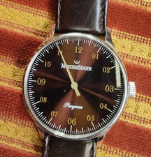 Meistersinger Einzeigeruhr Pangaea