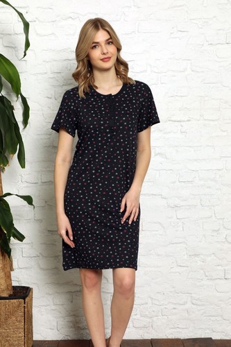 Nachthemd sleepshirt damen - sleepshirt,