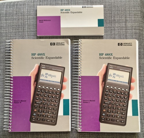 Hp48sx owner manual volume i - owner's,