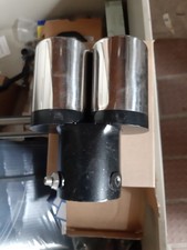 Doppelrohrauspuffblende