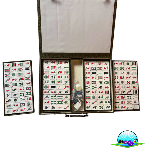 Vintage mahjong set - vintage, –