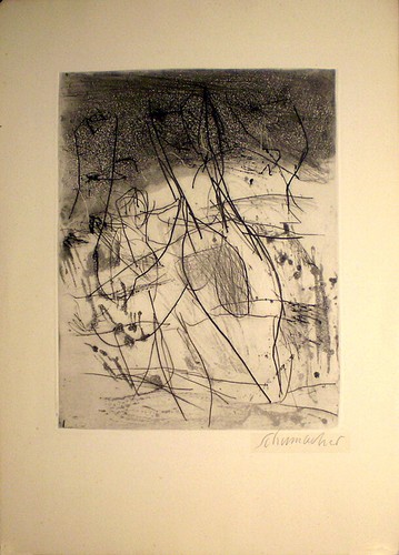 Emil schumacher seltene - schumacher,