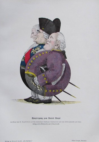 Spaziergang zum palais royal - spaziergang,