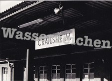 Foto Bahnhofsschild Crailsheim (1702)