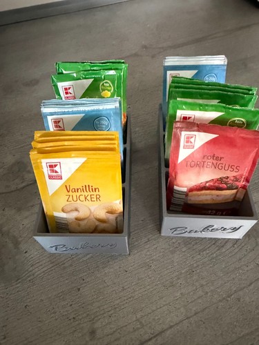 Organizer für backzutaten - für,