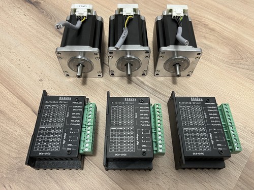 Cnc schrittmotor set 3 - cnc, schrittmotor‑set