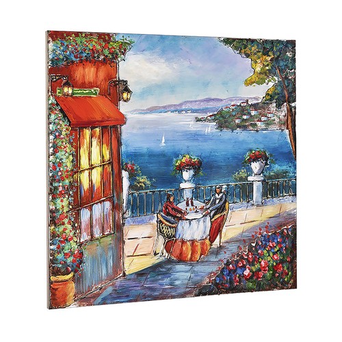 Wandbild metallbild relief - wandbild, 3d