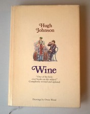 Hugh Johnson Wine, 1974, Drawings by Owen Wood, Hardcover, Neu