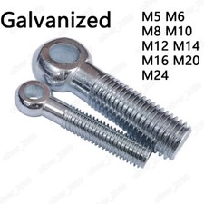 Verzinkte Stahl Augenschrauben DIN444 M5 M6 M8 M10 M12 M14 M16 M20 M24