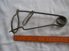 historische Wühlmausfalle, Maulwurffalle, Drahtfalle, Vintage