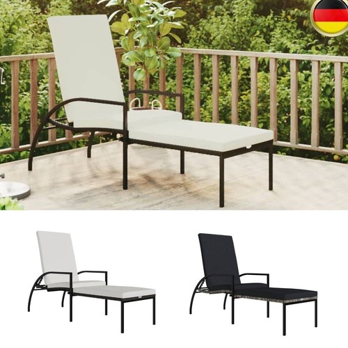 Sonnenliege mit fußhocker - mit,