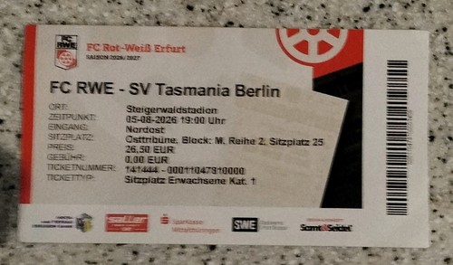 Sammler ticket fc rot - sammler,