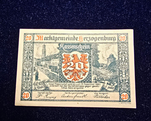 Notgeldschein pfennig 1920 - pfennig,