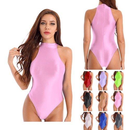 Damen body glänzend - de,