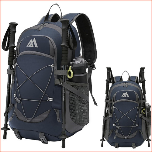 Wanderrucksack 40l leicht blau - 40l,
