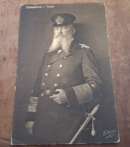 Großadmiral tirpitz - ak,