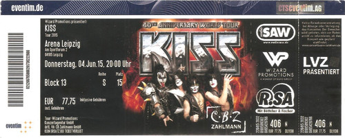 Kiss 40th anniversary tour - ,