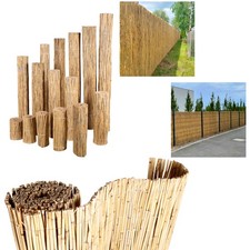 Schilfmatte Sichtschutzmatte Schilfrohrmatte Windschutz Sichtschutz 30-200cm 