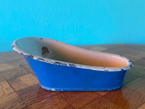 Badewanne blech puppenstube - blech,