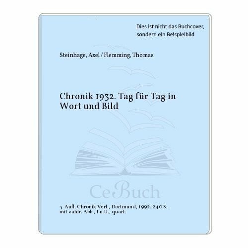 Chronik 1932 buch - chronik,