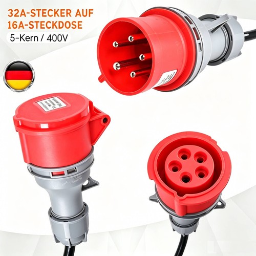 Cee adapter phasenwender - phasenwender, 32a