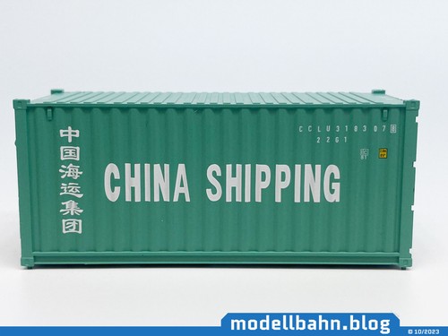 Mintgrüner 20ft container - mintgrüner,