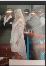 Hochzeitskleid Standesamtkleid creme Gr. 40 / 42