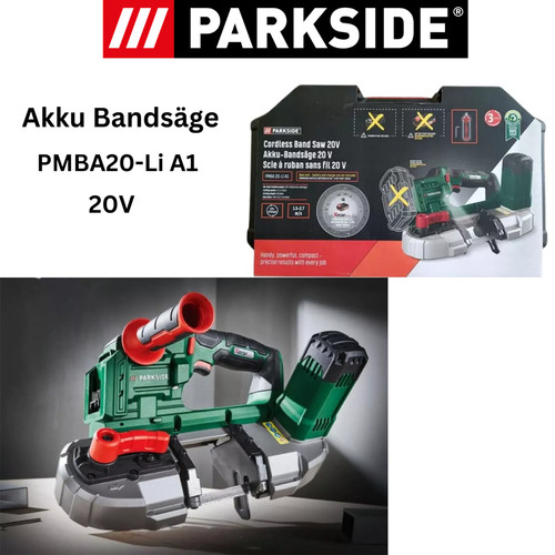 Parkside 20v akku bandsäge - 20v,