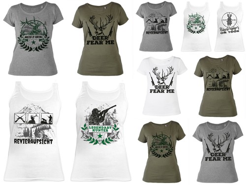 Damen jagd shirt - jagd, t-shirt