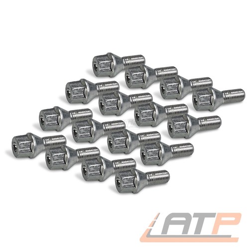 16x radbolzen kegelbund - 16x,