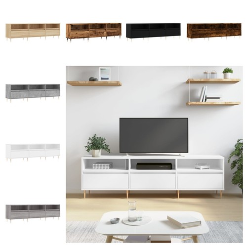 Schrank weiß lowboard - tv-schrank,