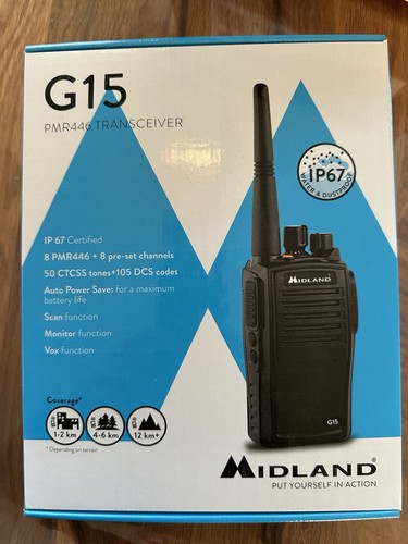 Midland g15 pmr - , ip67