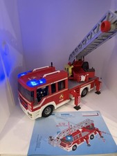 Playmobil 9463 City Action Feuerwehr Leiterfahrzeug -Top!!