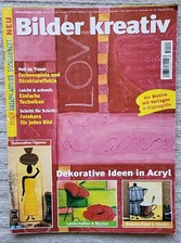 MEIN KREATIV ATELIER Erstausgabe SONDERHEFT 2005 BILDER ACRYL MALEN ZEICHNEN 