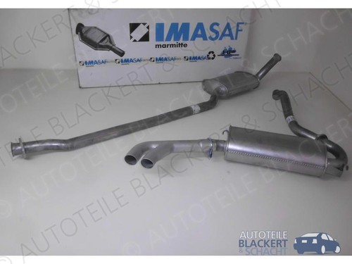 Auspuffset mitteltopf - mitteltopf, +