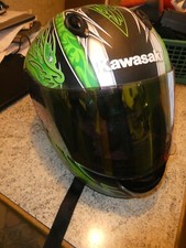 Integralhelm : Kawasaki : Gr. : S : gebraucht